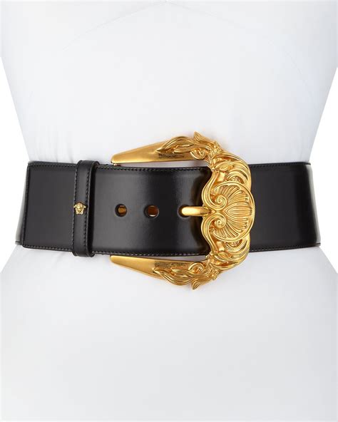 versace genuine leather belts|Versace jeans couture belt women's.